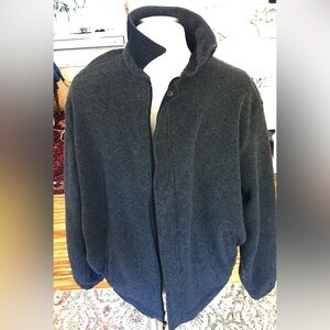 Hood River Zipper Fleece Jacket Mens Size XL